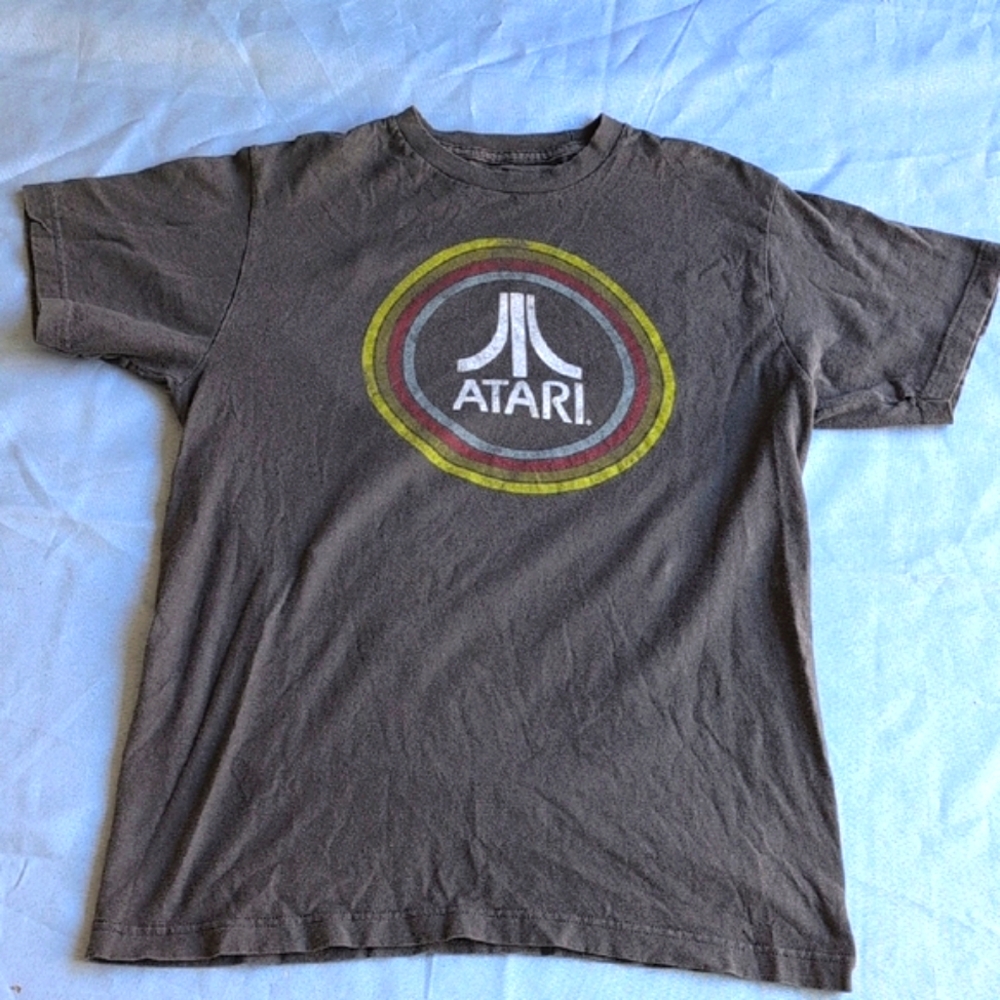 Atari Logo T-Shirt in Gray Circa 2019